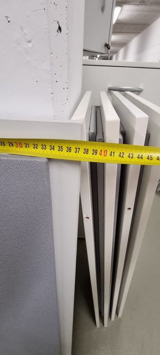 Płyty MDF 120 x 37,5 cm z dwustronnym obiciem