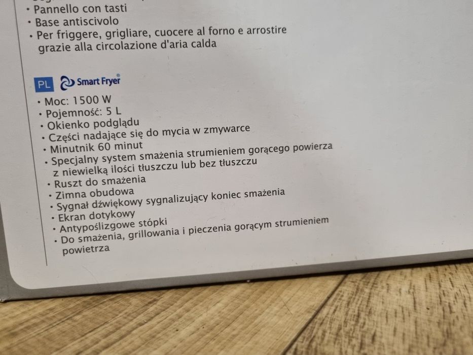 Frytownica beztłuszczowa Emerio AF 129329.3