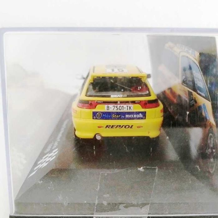 Seat Ibiza Kit Car Evo 2 Harri Rovampera e Voitto Silander Rally de Monte Carlo 1998 1:43