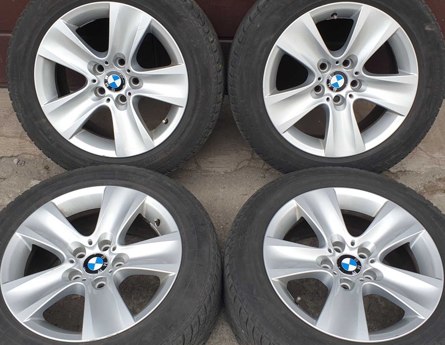 Alufelgi BMW 17 5x120 8J ET 30 czujniki 5 F10 F11 3 oryginalne