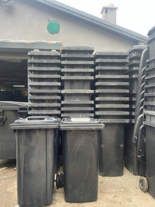 Pojemnik 240l czarny, niebieski, zielony, brązowy, żółty