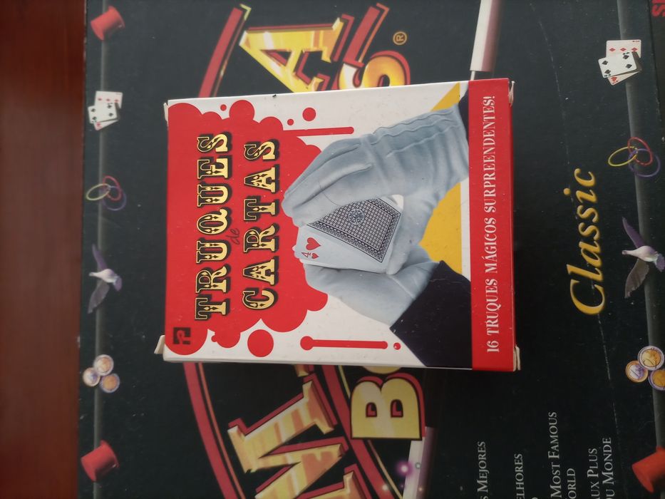 Kits de magia novos e selados
