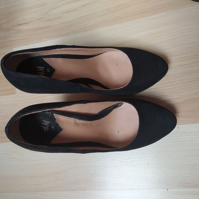 buty rozmiar 37 firmy H&M szpilki   kolor czarny