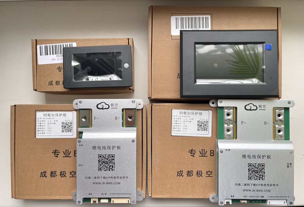 BMS плата Jikong B1A8S10P, B2A8S20P 200A (100А)