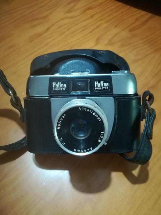 vendo maquina fotografias antiga Halína Paullete antiga