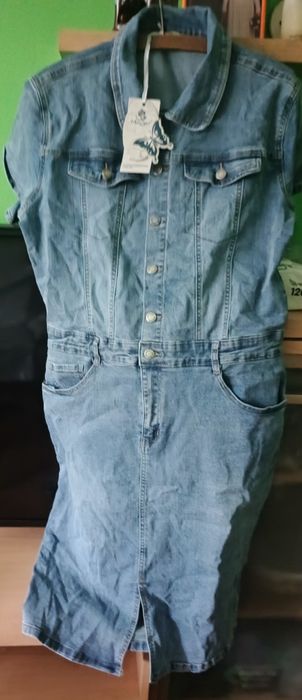 Sukienka dżinsowa rozmiar 40