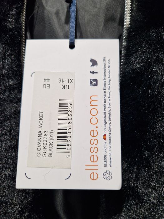 Kurtka zimowa futerko Ellesse Giovanna XXL