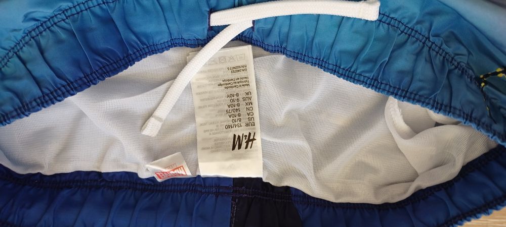 Spodenki kąpielowe H&M rozmiar 134/140