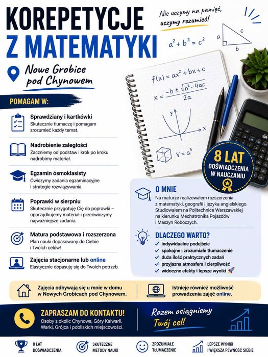 Korepetycje matematyka