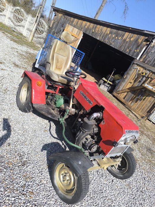 Traktorek SAM+ przyczepka, dwie skrzynie biegów, bardzo duży uciąg,