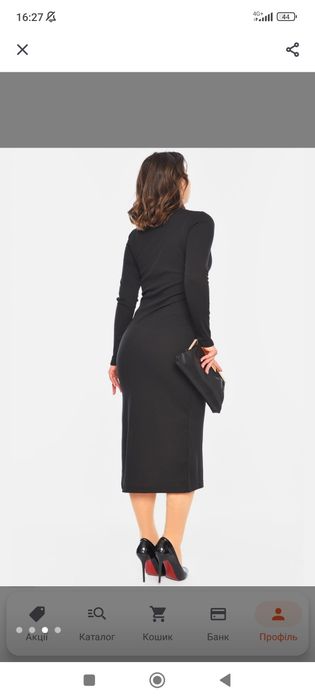 Сукня жіноча чорна