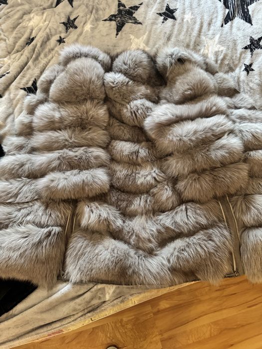 Шуба -трансформер из песец