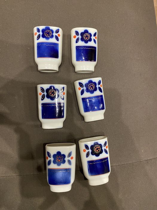 Фарфоровый графин с рюмками СССР Городницкий фарфоровый завод: 450 грн ...