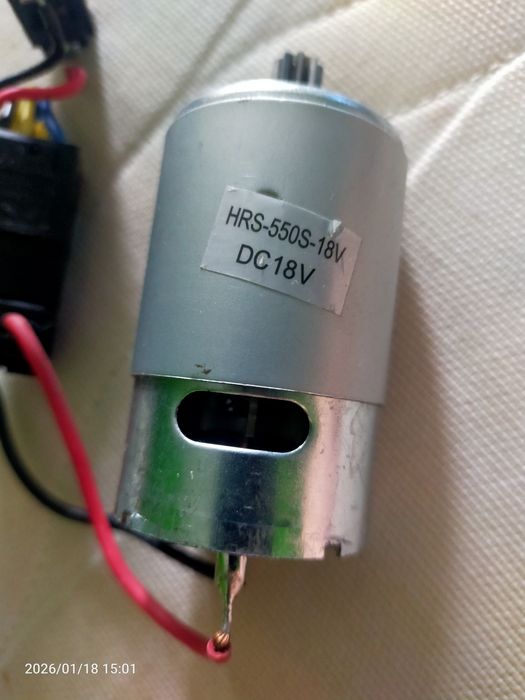 Silnik DC 18V do wkrętarki HRS 550