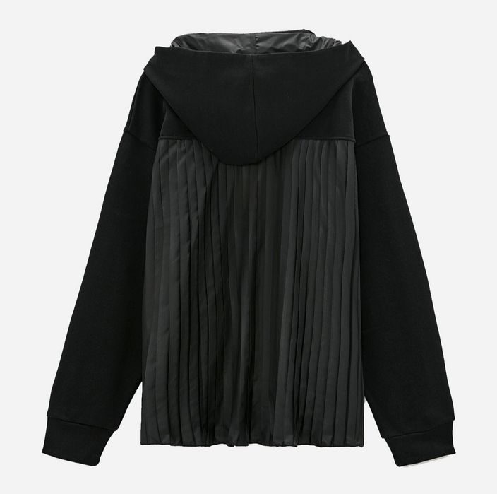 ZARA okazja plisowana bluza r. S nowa