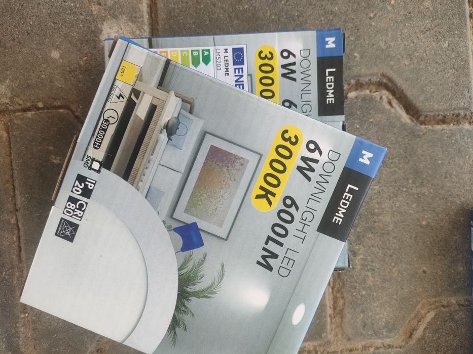 Luz de Teto LED 6W / 9W / 12W