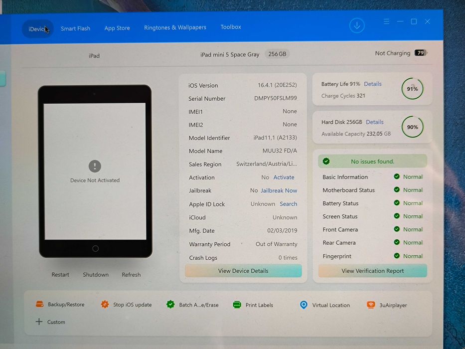 Apple iPad Mini 5 256 ГБ Wi-Fi