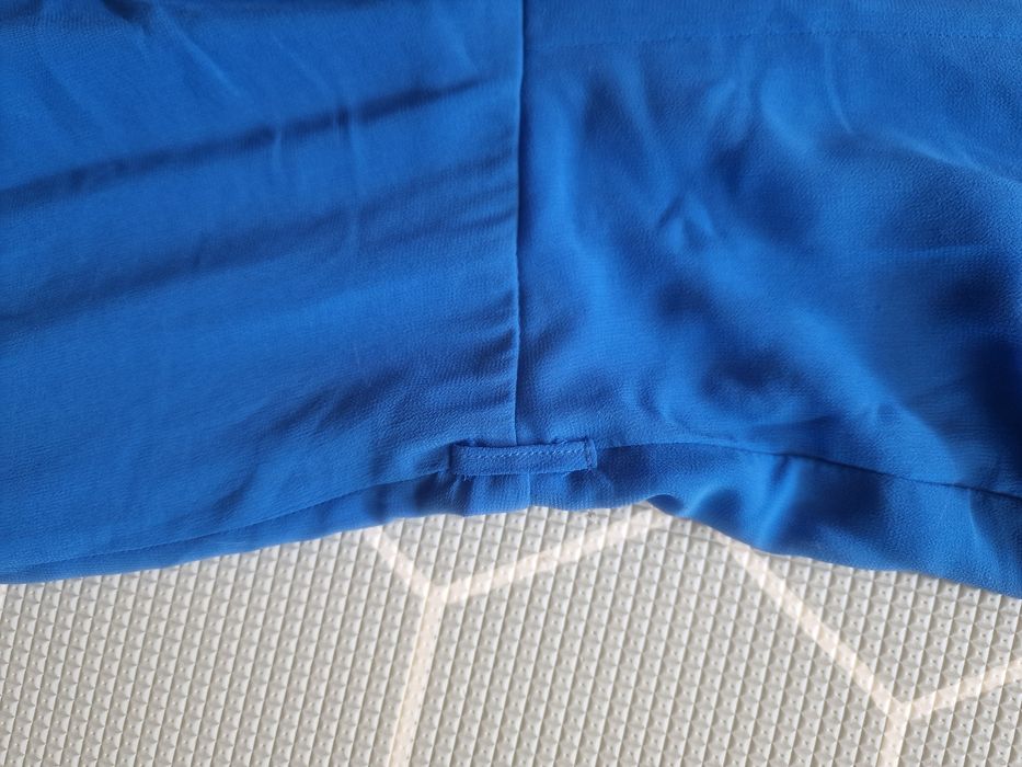 Niebieska Sukienka 44 XXL Dorothy Perkins kobalt elegancka prosta