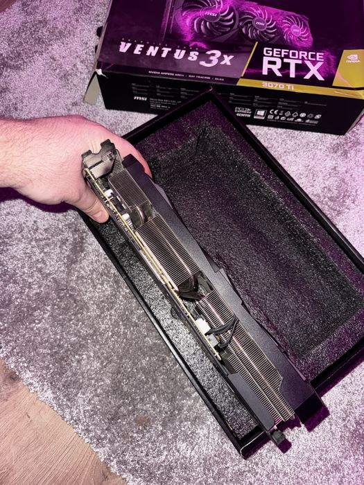 Відеокарта RTX 3070TI MSI ventus 3x
