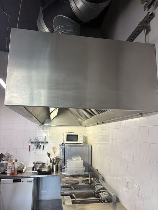 Capota de caixa de induçao - 3 metros