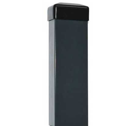 słupek ogrodzeniowy 60x40 antracyt ocynk Scianka 2mm h 260 cm 2,6m ral7016 Panele