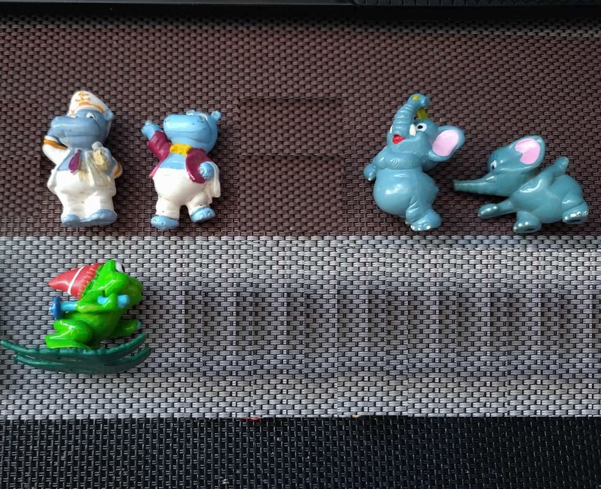 Фігурки кіндер бегемотики сувеніри статуетки глиняні