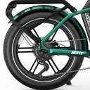 Rower e-bike NEO C2 ZIELONY 250W KOŁO 20" aluminiowy DUŻY ZASIĘG