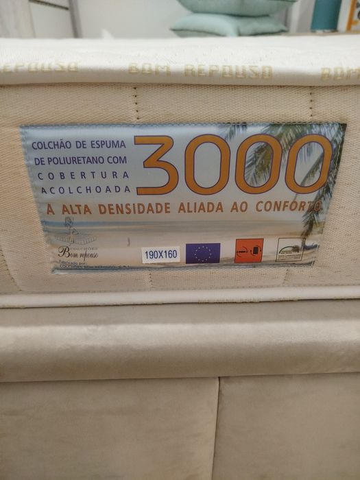 VENDA URGENTE - Colchão Cama de Casal (Bom Repouso 190x160)