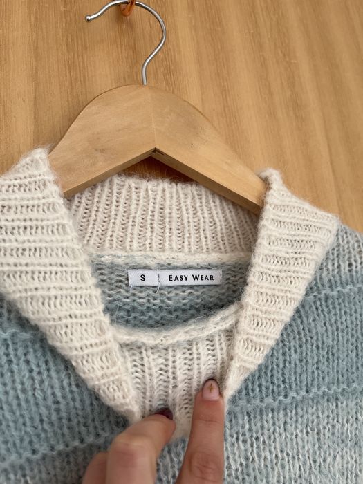 Camisola de Malha Azul Easy Wear