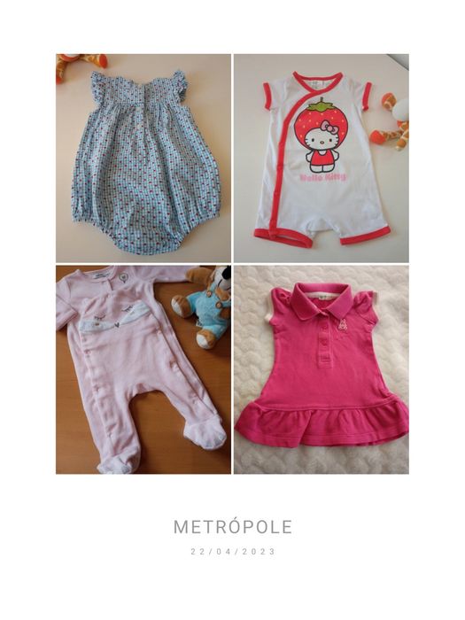 Baby girl clothes 0–3 months