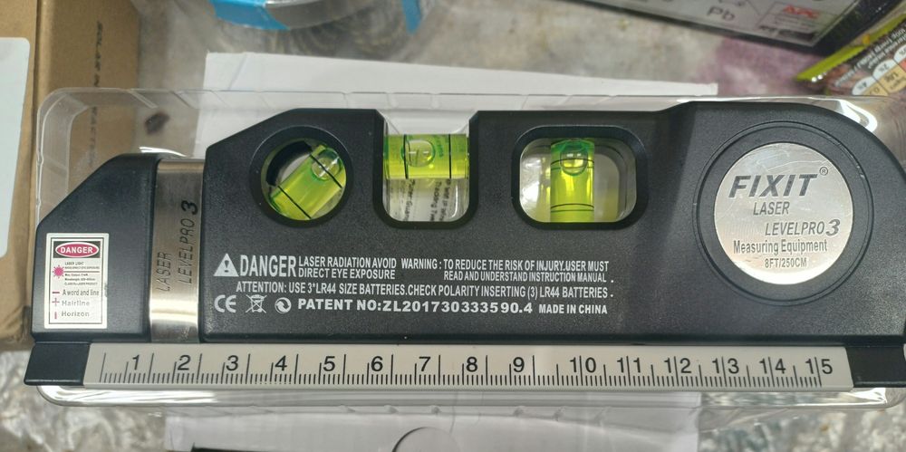 Лазерний рівень із вбудованою рулеткою Laser Level Pro 3