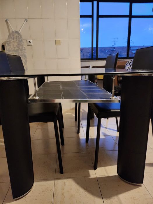 Mesa de vidro temperado