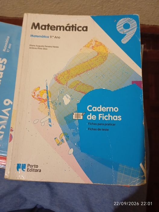 Matemática 9° ano, caderno de fichas