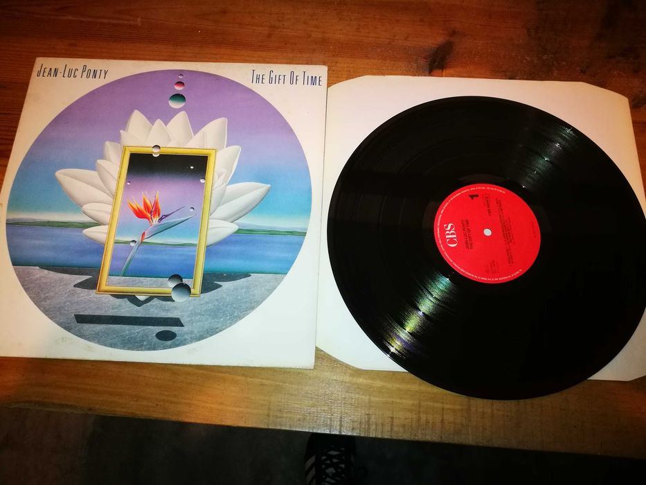 JEAN LUC PONTY - The Gift Of Time - Ed Promo 1987  LP