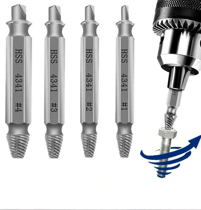 6-Piece Screw Extractor Bit Accessory Kit (NEW)64376323917569120