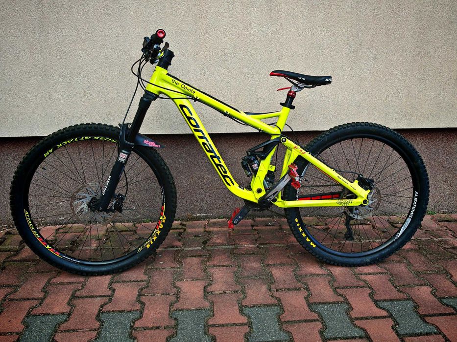 Corratec Opiate FY 27,5 roz. M rower enduro 150mm downhill XT RS Pike