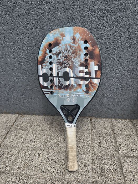 Raquete de Beach Tennis Blast Sand Vex 9.0 (Carbono 3K)