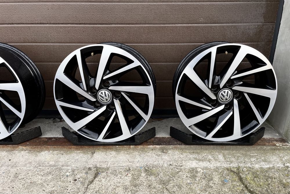 4x felgi aluminiowe 5x112 r16 6,5J et46 Alufelgi oryginał Volkswagen
