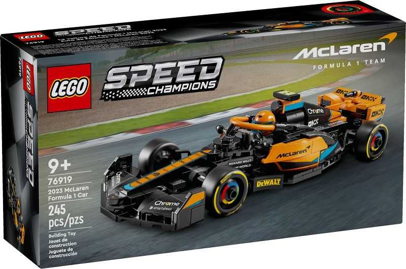 Lego Speed Champions 76919 Carro de Corrida de Fórmula 1 McLaren 2023