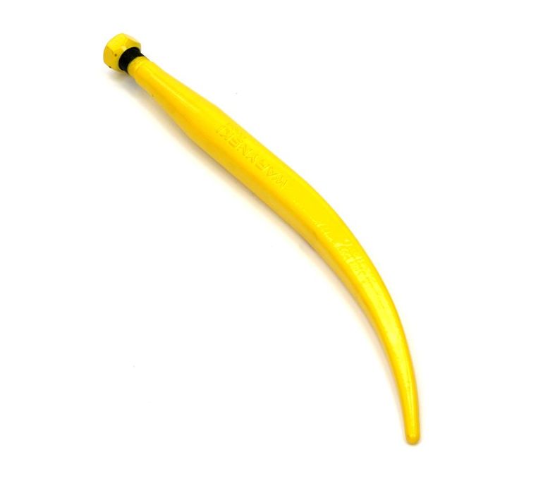 Ząb ładowacza wygięty zamykający L- 480 mm chwytak Tur WARYŃSKI