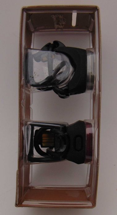 KNOG Blinder Mini SQUARE Zestaw Lampek na rower i hulajnogę # USB # IP67 # NOWE