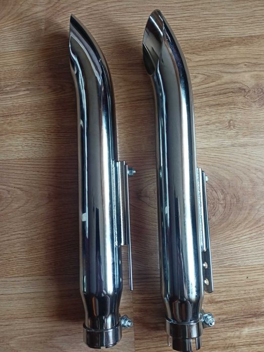 Wydechy nowe  basowe do crusiera choppera