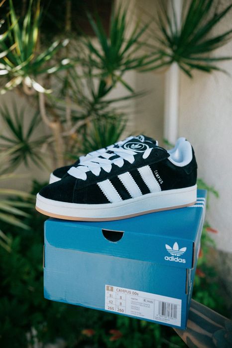 Adidas Campus 00 “Core Black/White” 36/36,5/37,5/38/38,5/42/43,5