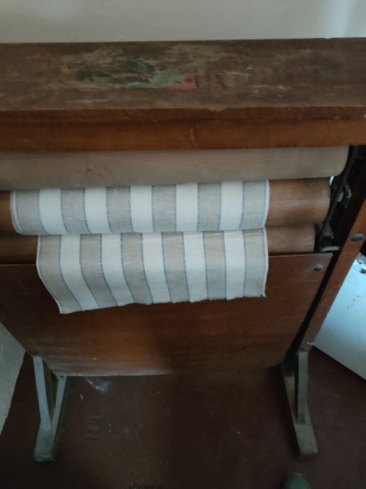 Stary niemiecki magiel ręczny