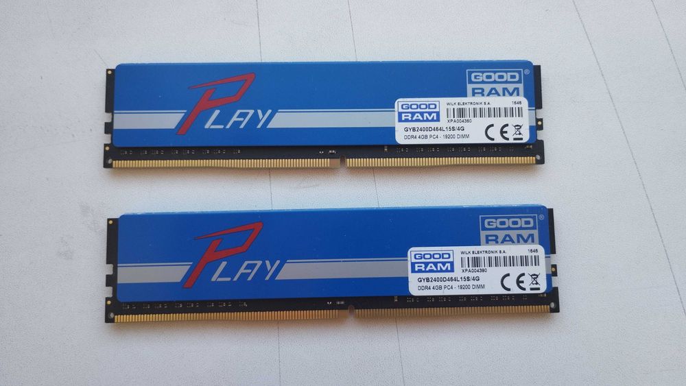 Память DDR4 2400 1x4GB GOODRAM PLAY GY2400D464L15S/4G