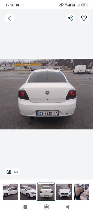 FIAT LINEA 2007 турбо