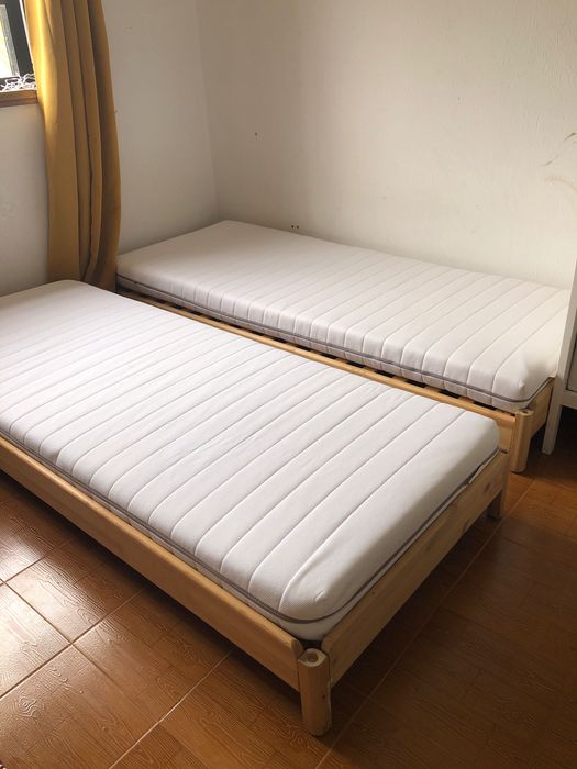 2 camas ikea empilháveis