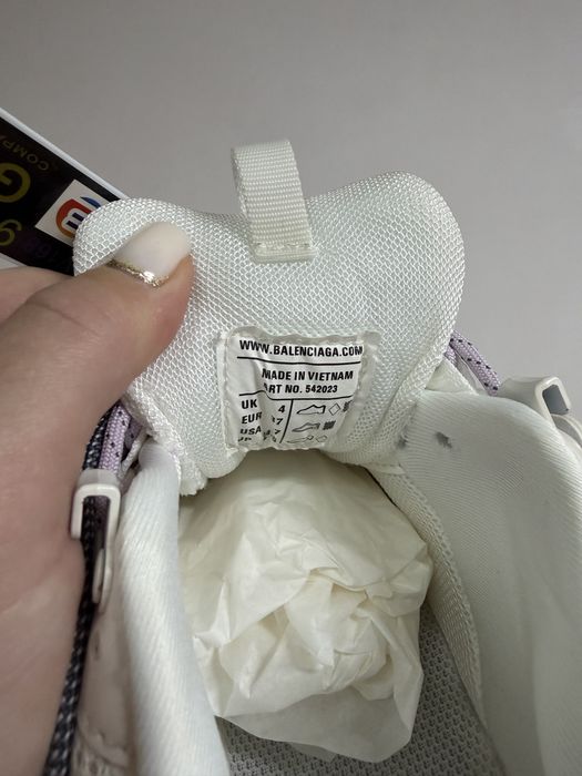 Кросівки Balenciaga Track Trail Laces White Lilac (36-41)