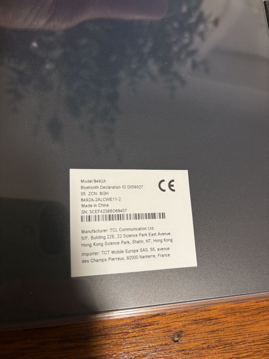 TCL Tab 10L gen2 - novo