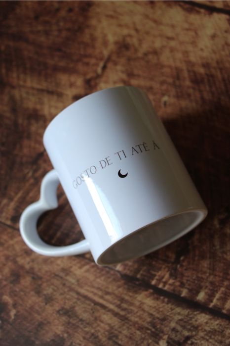 Canecas personalizadas (pega em coração)